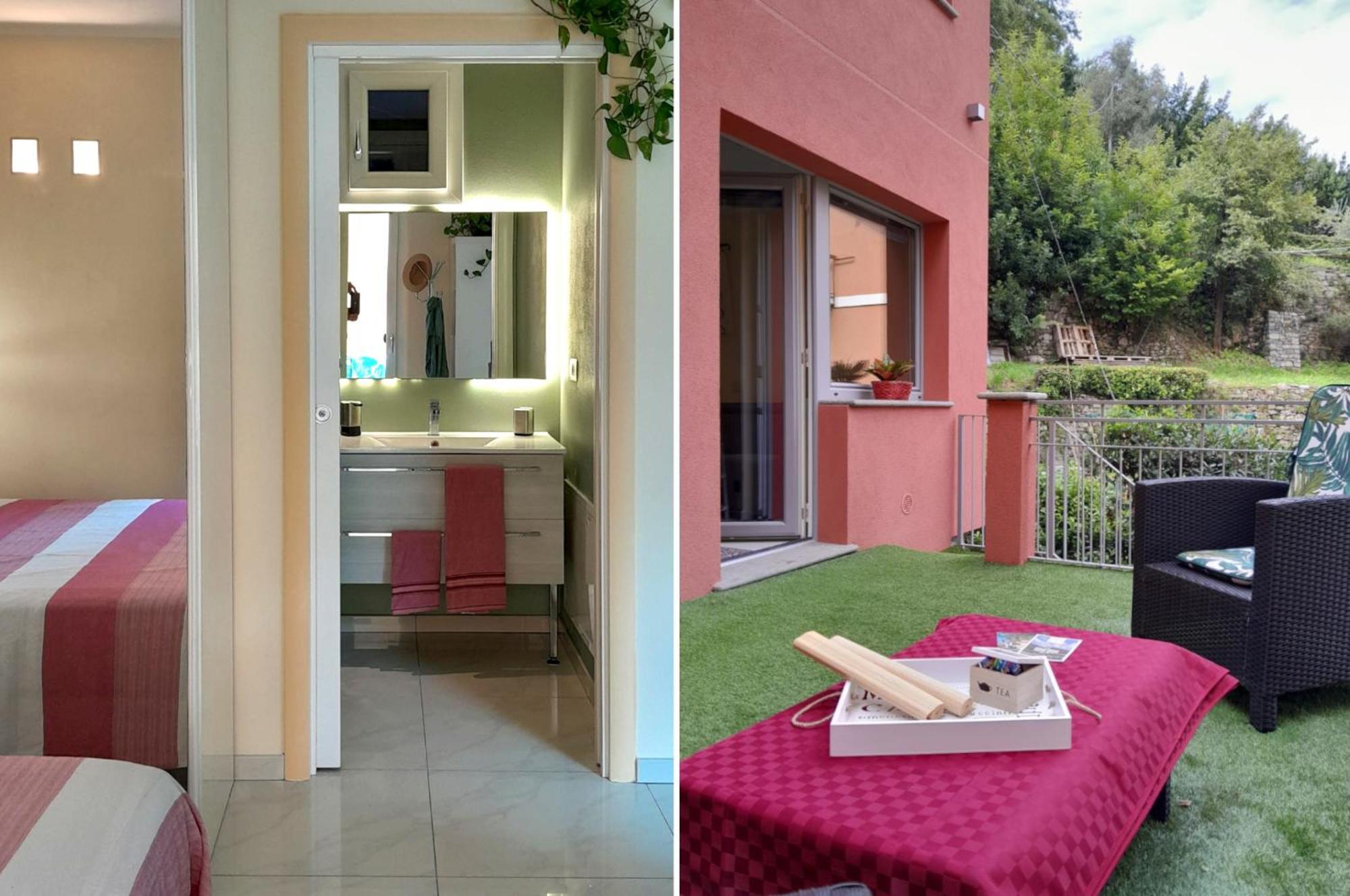 Appartamento La Casina Laglio Esterno foto