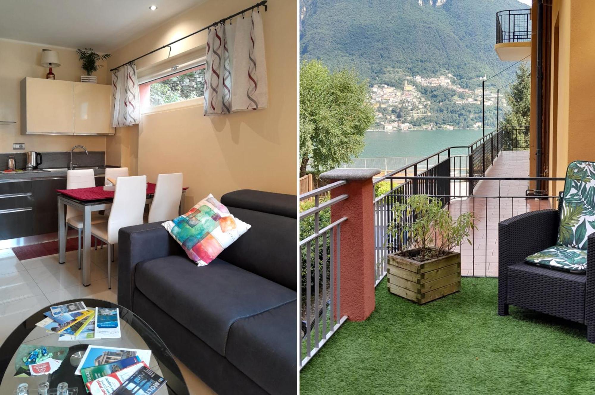 Appartamento La Casina Laglio Esterno foto